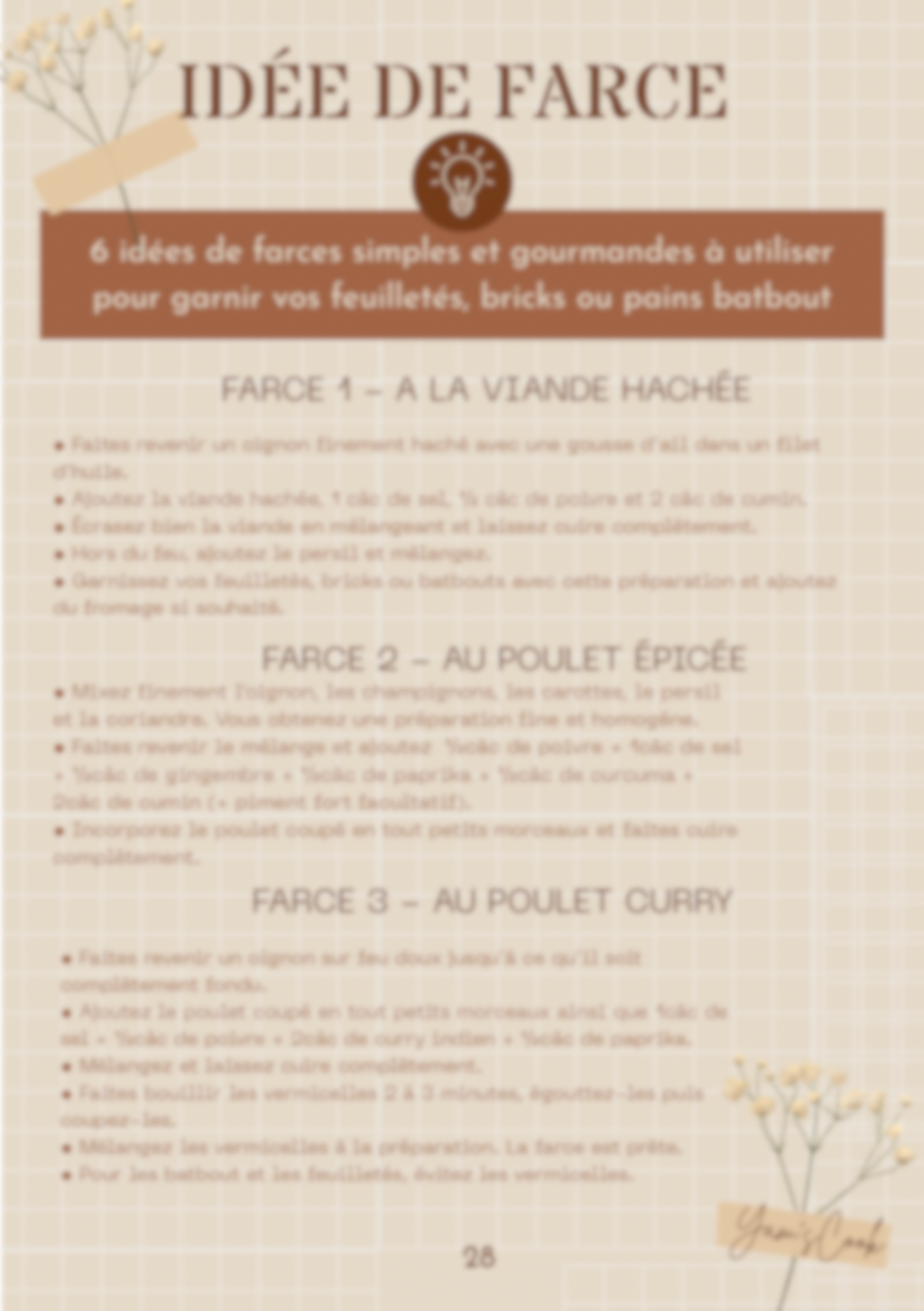 Recettes gourmandes & cozy 🤎